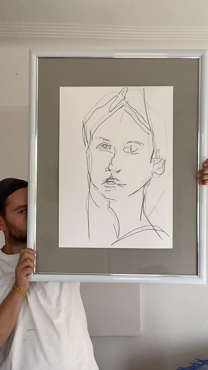 Juli 2023 Nr.4 - Portrait - 59cm x 42cm