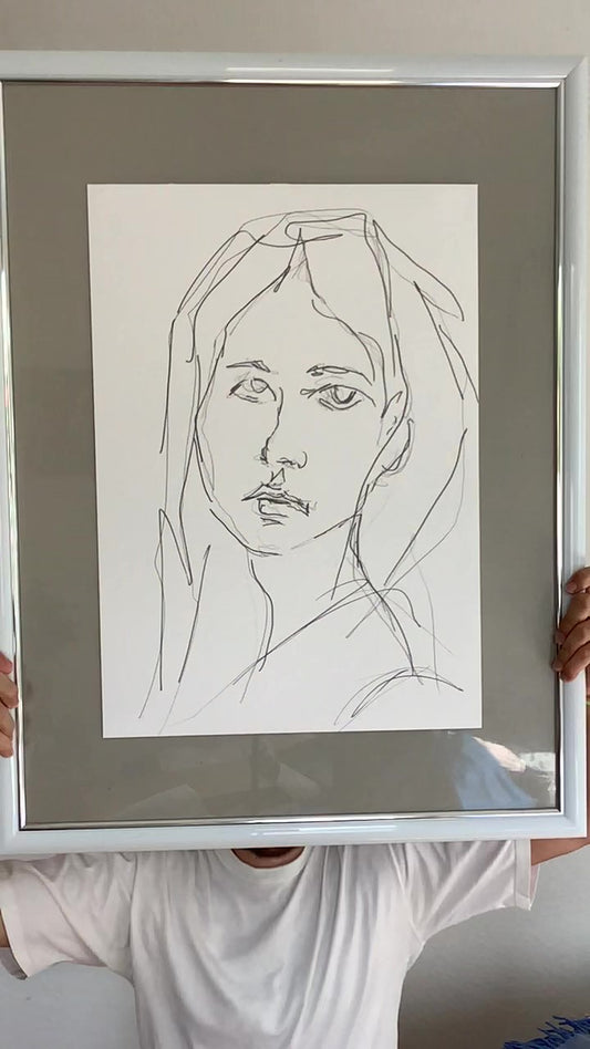 Juli 2023 Nr.2 - Portrait - 59cm x 42cm