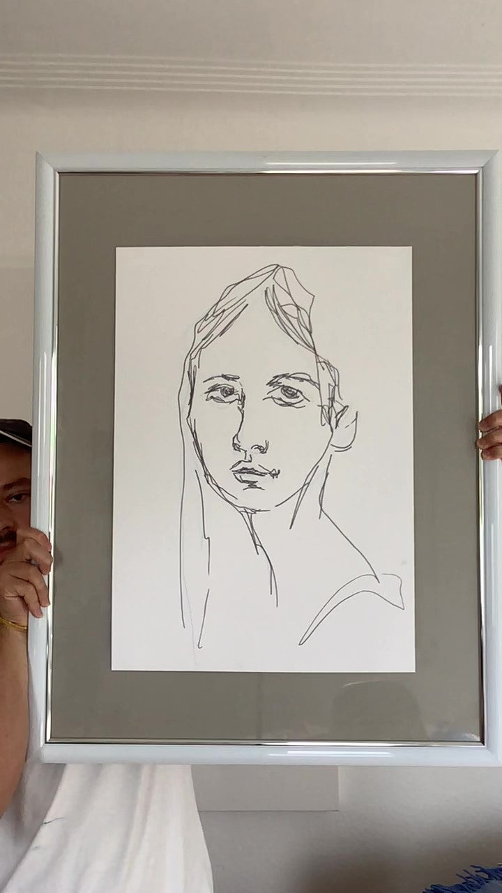 Juli 2023 Nr1 - Portrait - 59cm x 42cm