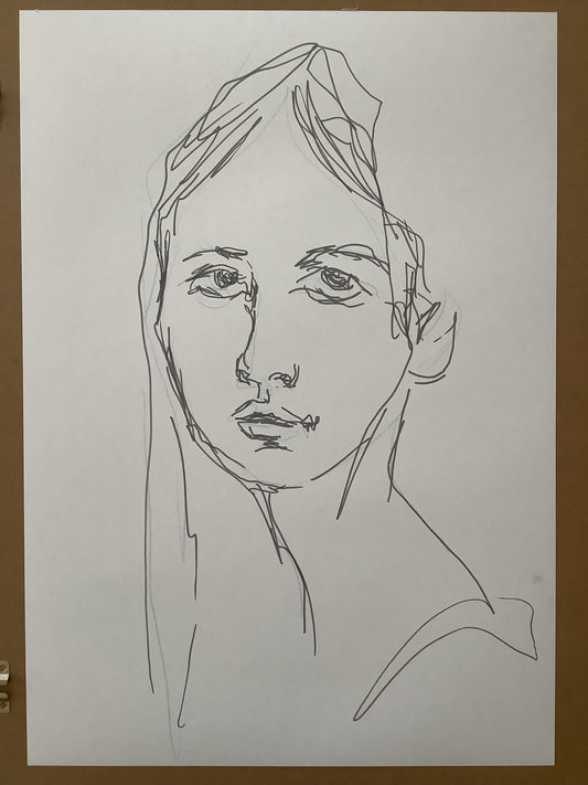 Juli 2023 Nr1 - Portrait - 59cm x 42cm