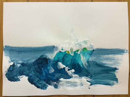 Welle 9, 2023 - 32cm x 24cm