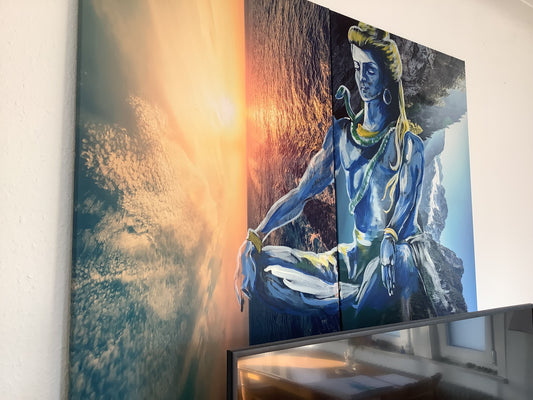 Shiva (Diptychon), 2019 - 150cm x 115cm