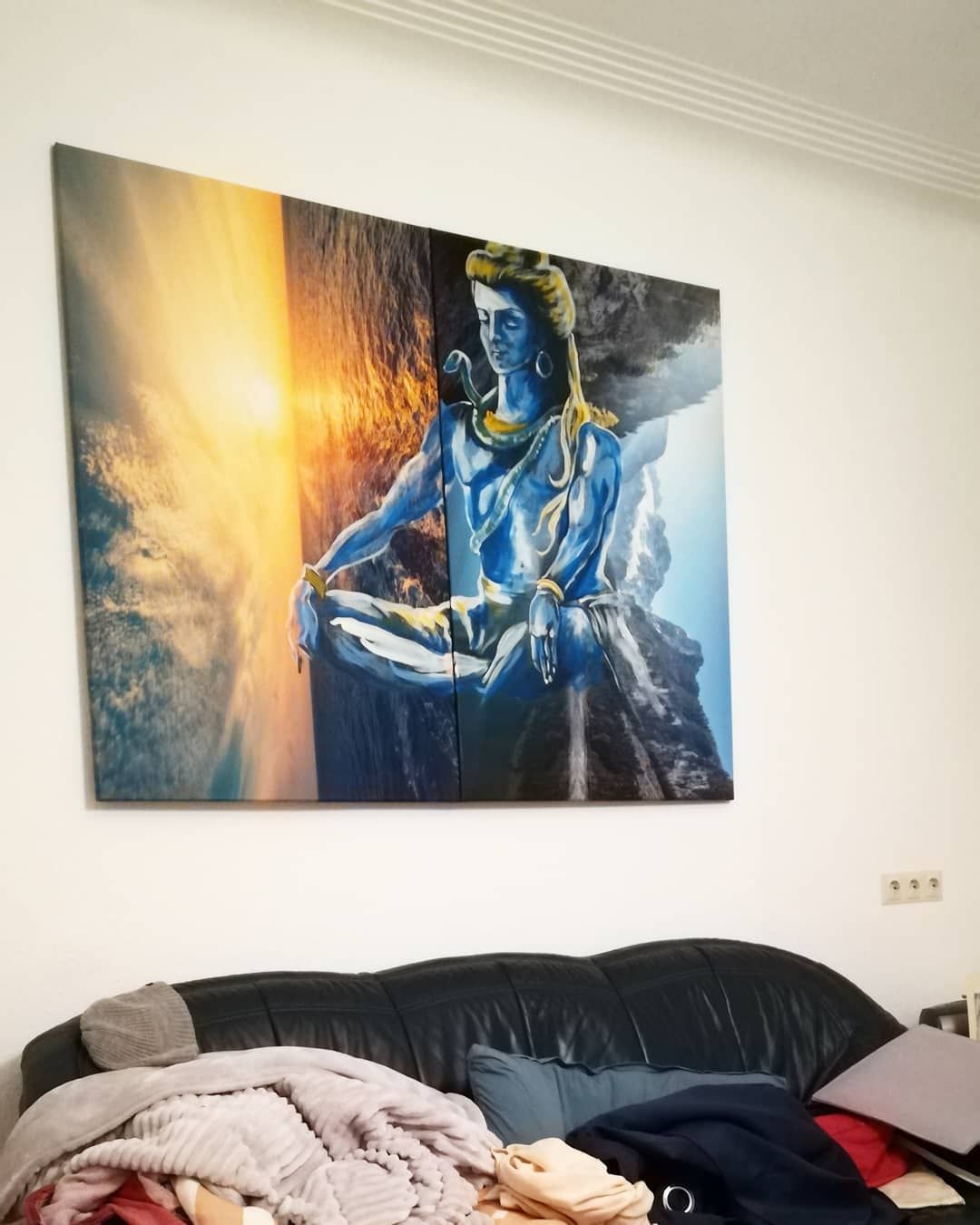 Shiva (Diptychon), 2019 - 150cm x 115cm