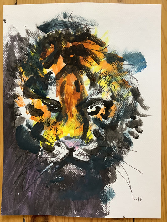 2023 Tiger Nr.2 - 32cm x 24cm