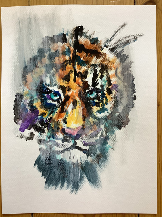2023 Tiger Nr.3 - 32cm x 24cm