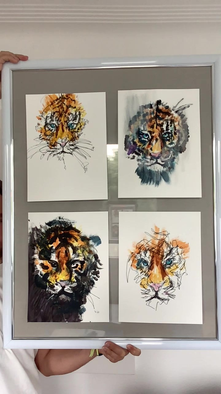 2023 Tiger Nr.3 - 32cm x 24cm