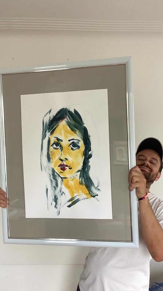 Juli 2023 Nr.7 - Portrait - 59cm x 42cm