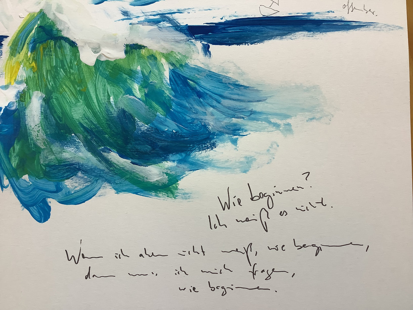 Welle 28, 2023 - 40cm x 29cm