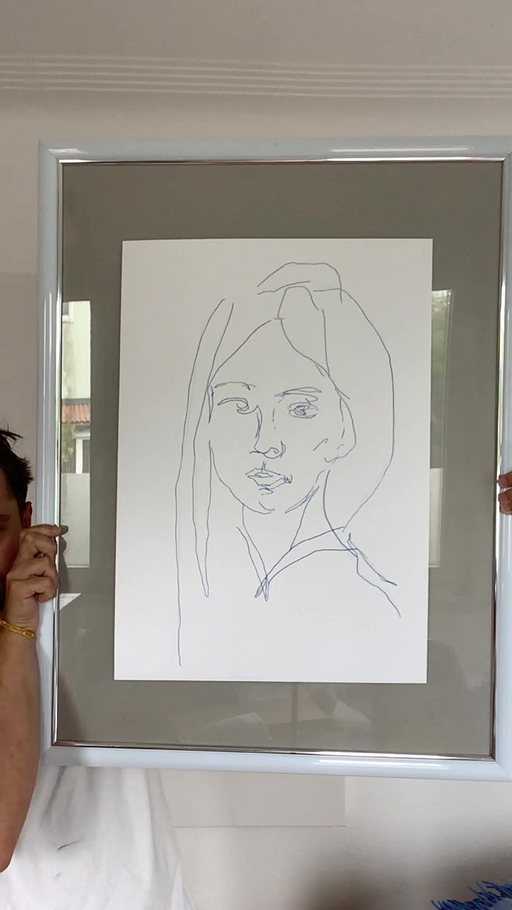 Juli 2023 Nr.8 - Portrait - 59cm x 42cm