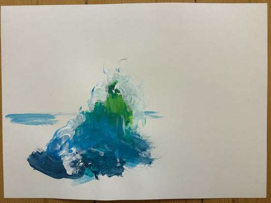 Welle 35, 2023 - 40cm x 29cm