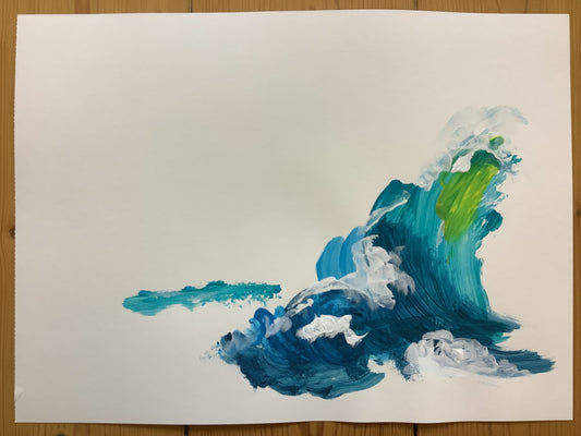 Welle 39, 2023 - 40cm x 29cm