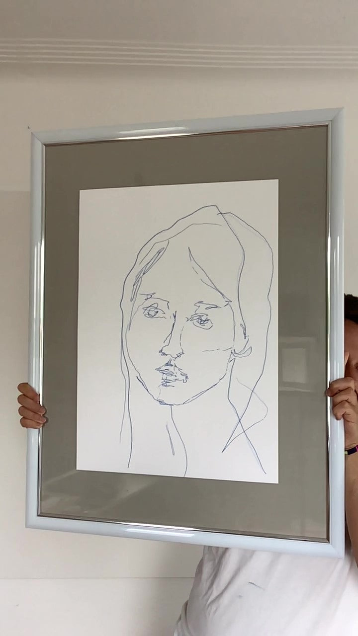 Juli 2023 Nr.9 - Portrait - 59cm x 42cm