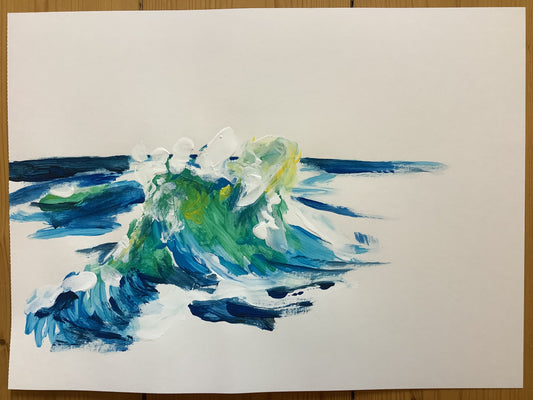 Welle 43, 2023 - 40cm x 29cm