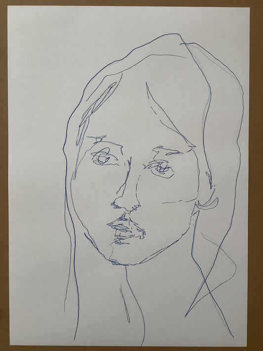 Juli 2023 Nr.9 - Portrait - 59cm x 42cm