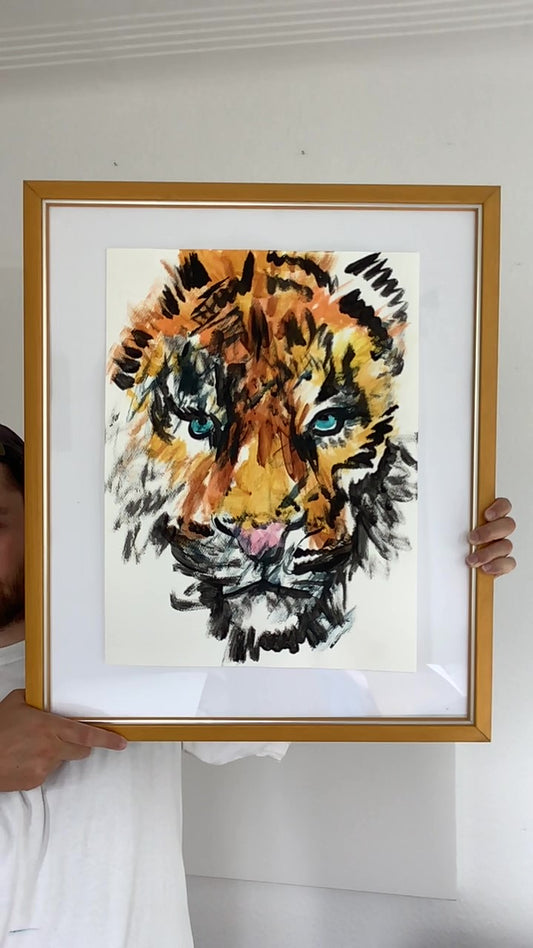 2023 Tiger 7 - 48cm x 36cm