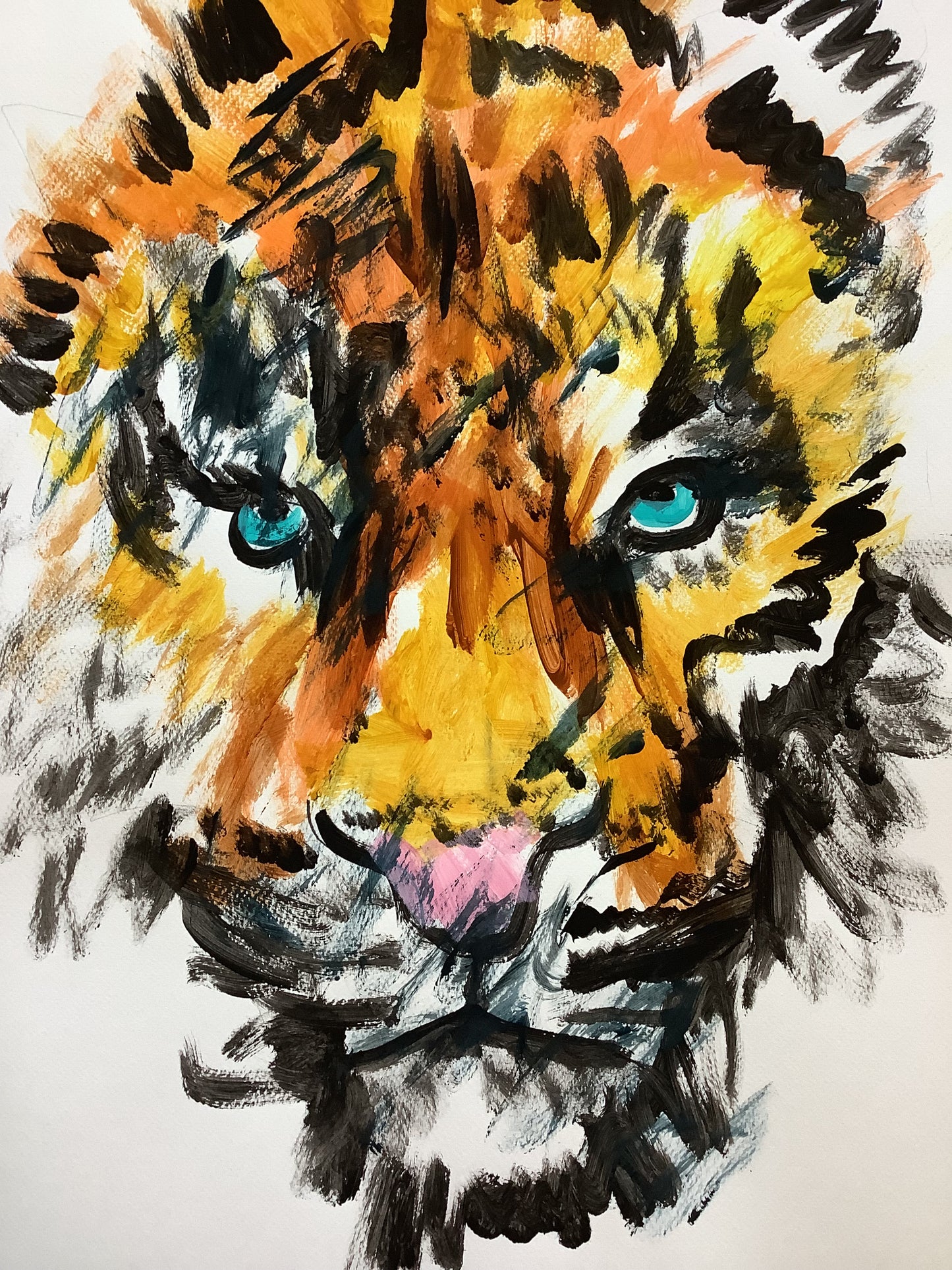 2023 Tiger 7 - 48cm x 36cm