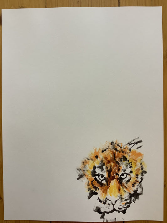 2023 Tiger 6 - 48cm x 36cm