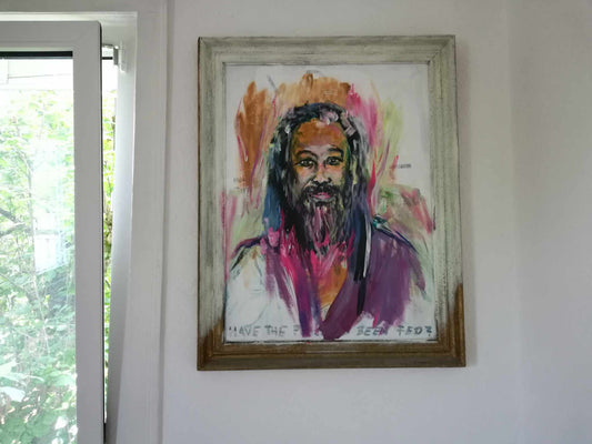 Mooji, 2017 - 90cm x 70cm