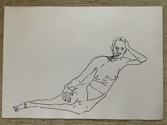 Ramana Maharshi, 2016 - 57cm x 40cm