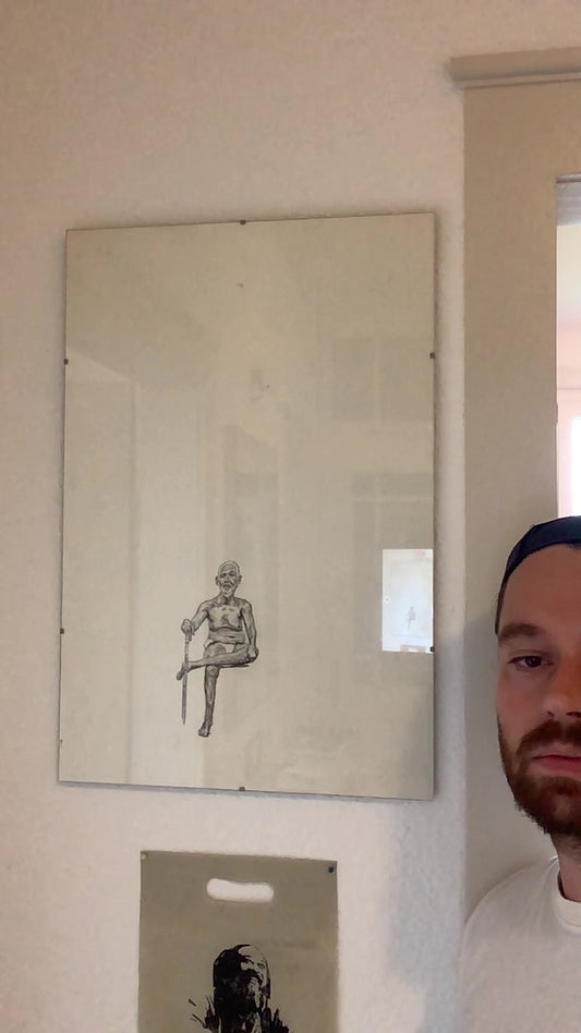 Ramana Maharshi, 2018 - 60cm x 40cm