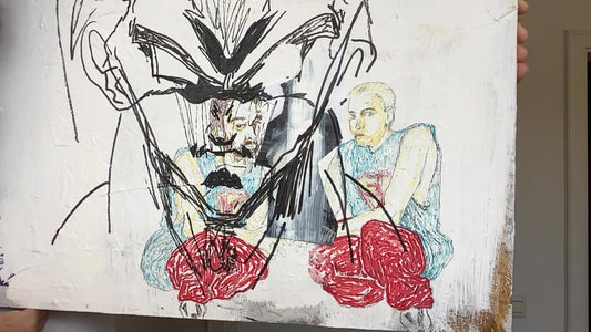 Dragonball's Broli, Kim und Eminem, 2016 - 65cm x 53cm