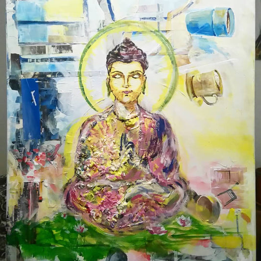 Siddhartha Buddha, 2017 - 70cm x 48cm