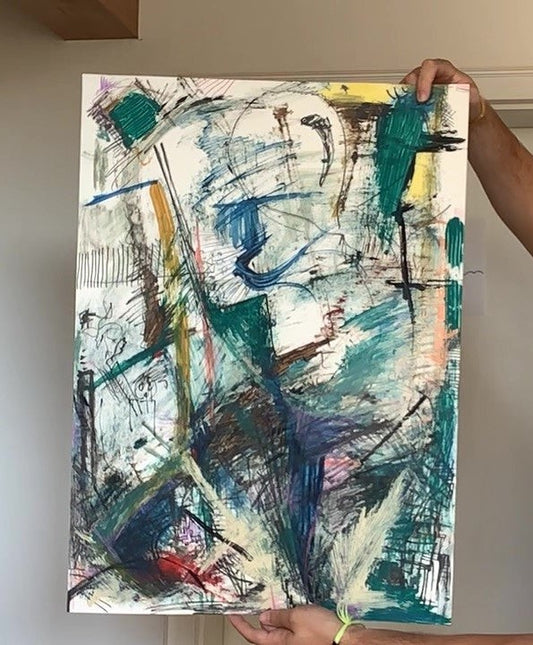 Hässliches Bild mit Taube, 2011 - 70cm x 50cm