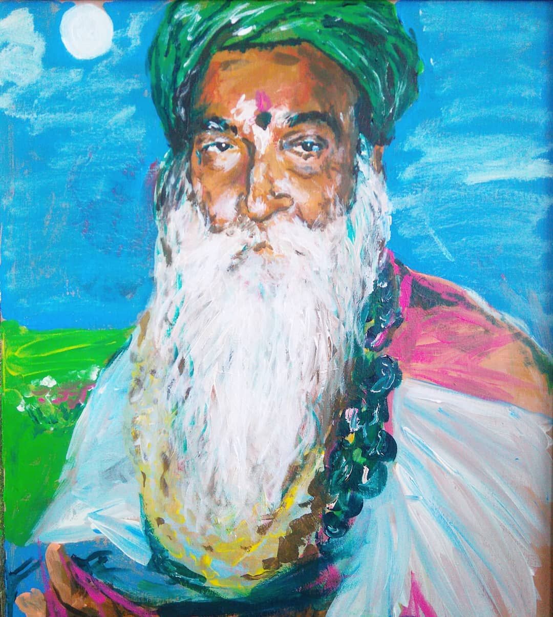 Yogi Ramsuratkumar, 2018 - 75cm x 65cm