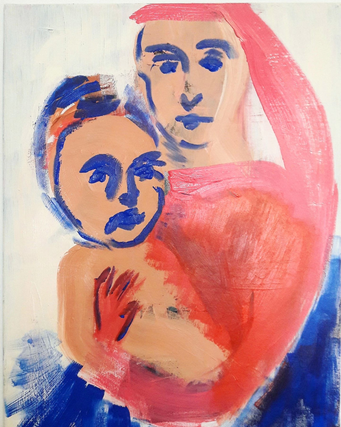 Maria mit Jesus - 79cm x 60cm