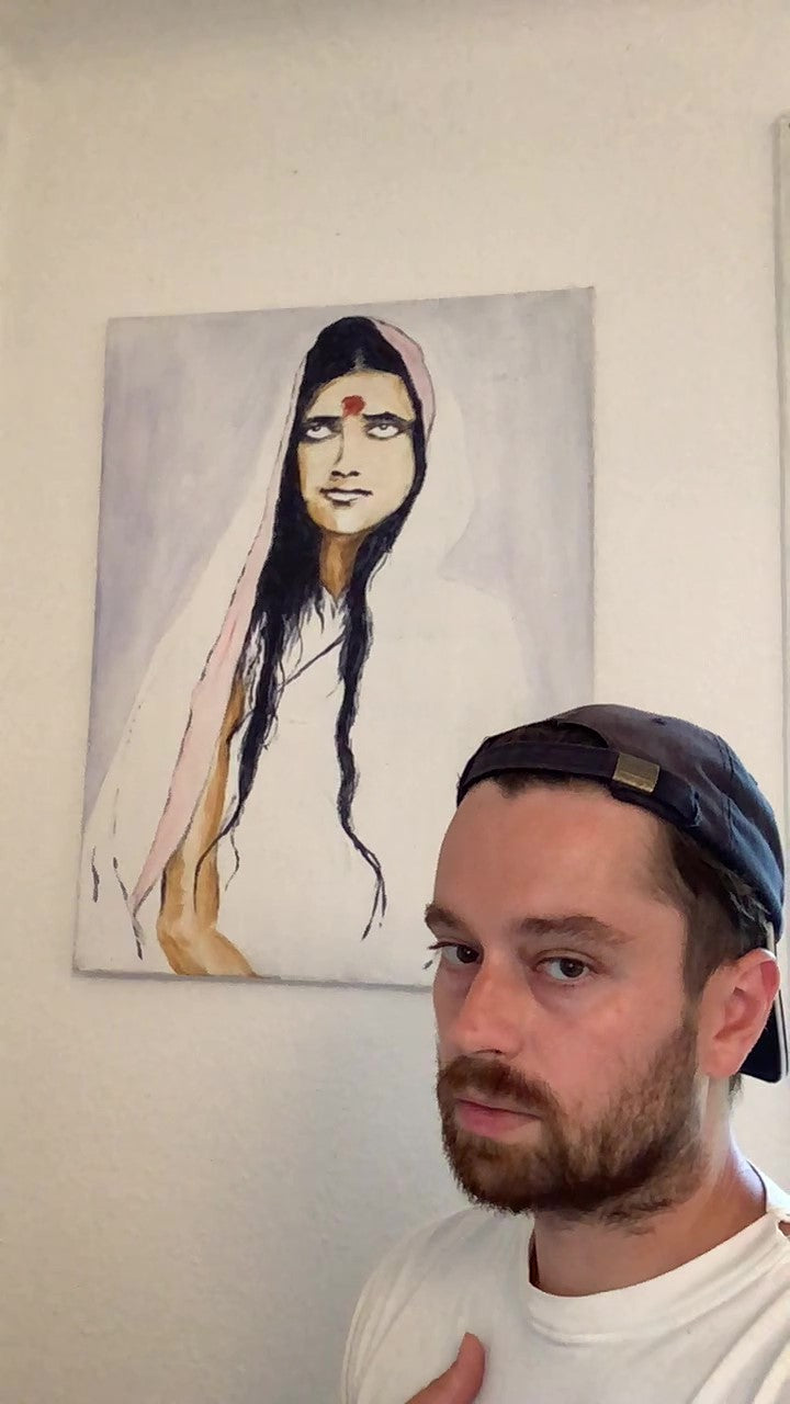Anandamayi Ma, 2017 - 80cm x 60cm