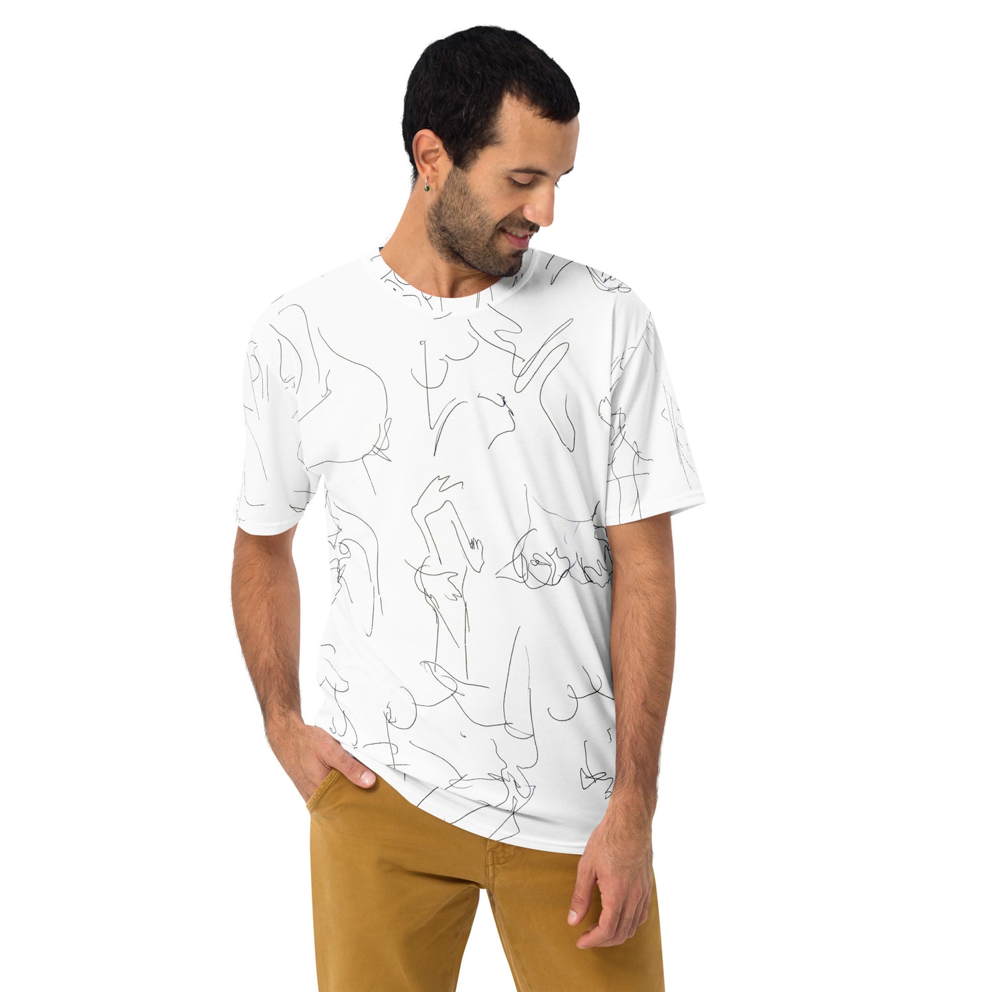 Herren-Allover-T-Shirt