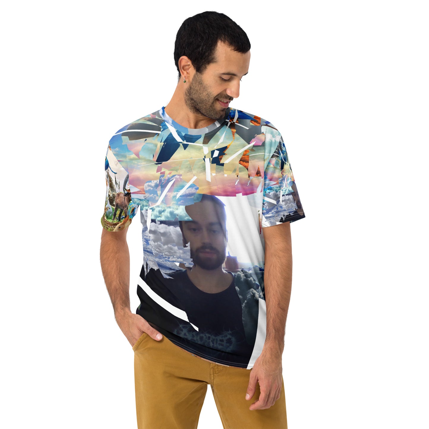 Herren-Allover-T-Shirt