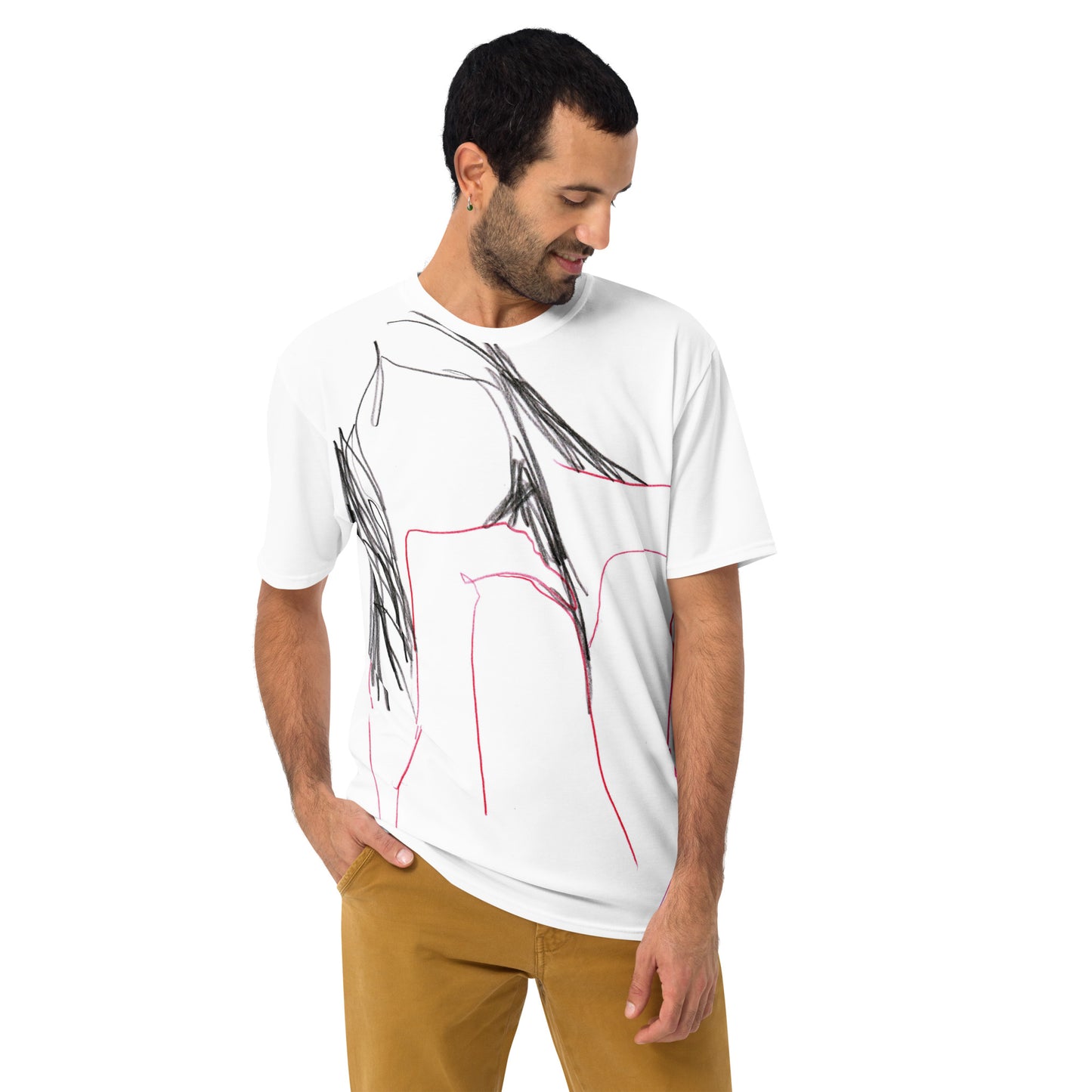 Herren-Allover-T-Shirt