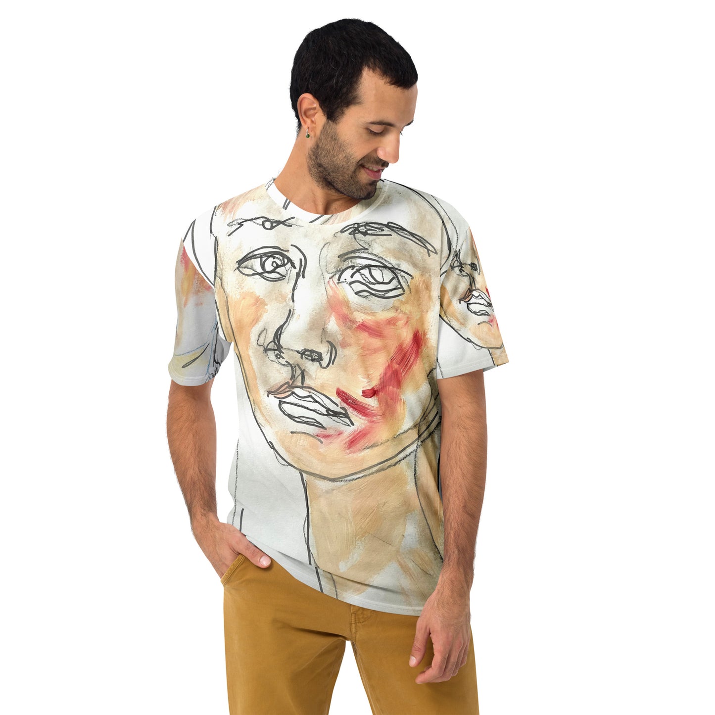 Herren-Allover-T-Shirt