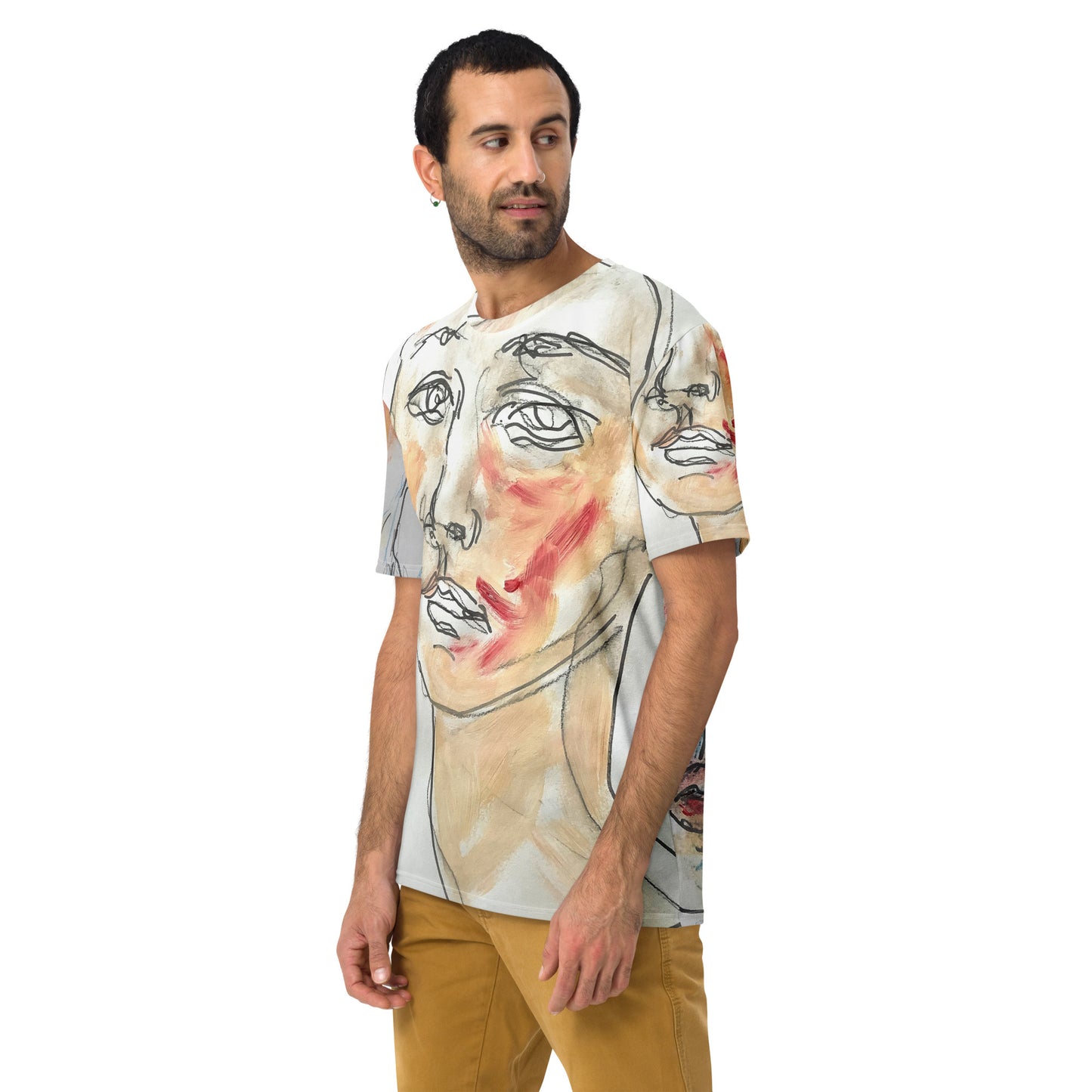 Herren-Allover-T-Shirt
