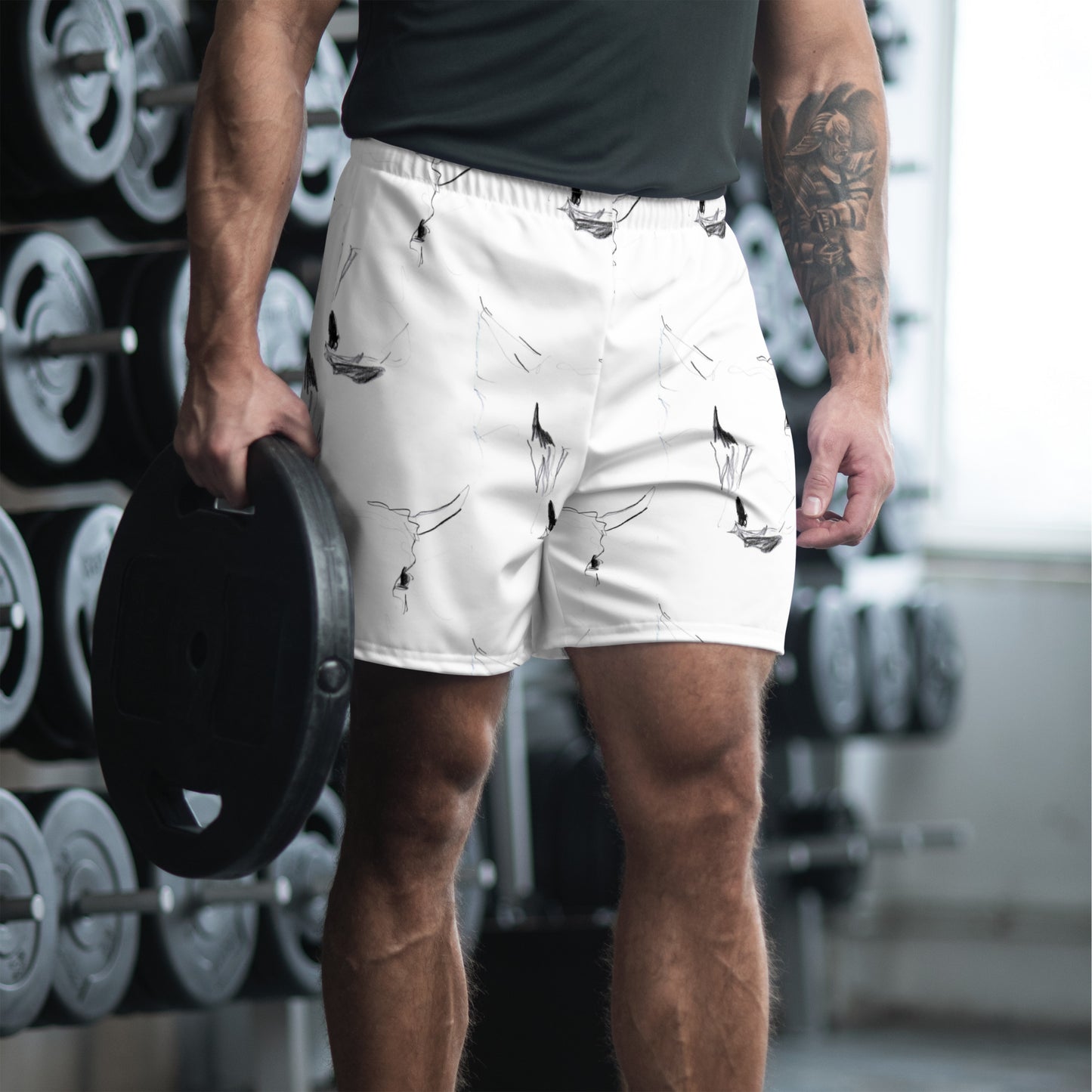 Recycelte Sport-Shorts für Herren