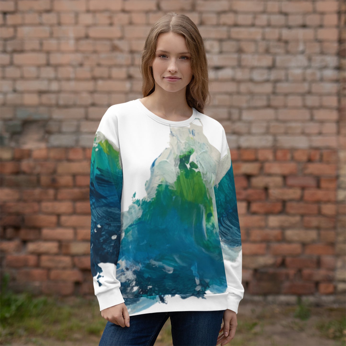 Allover-Pullover