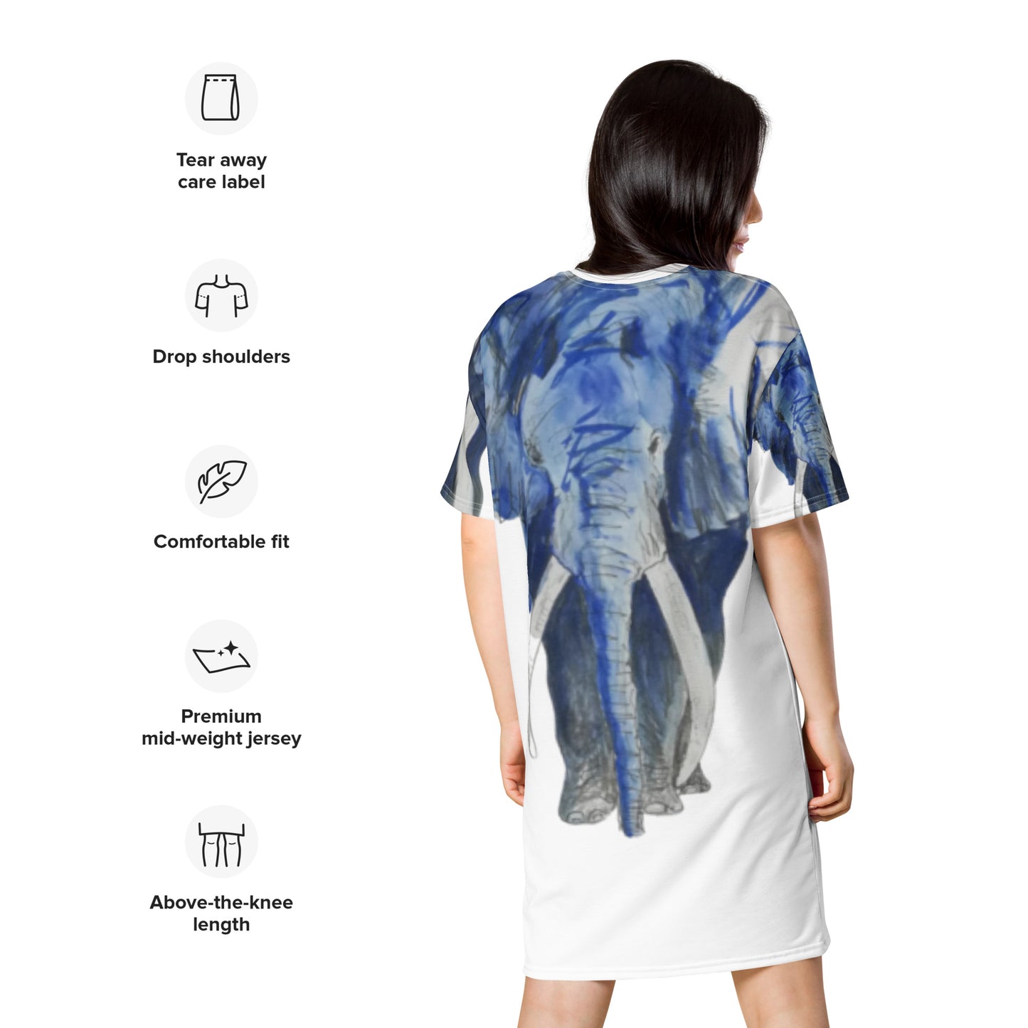T-Shirt-Kleid