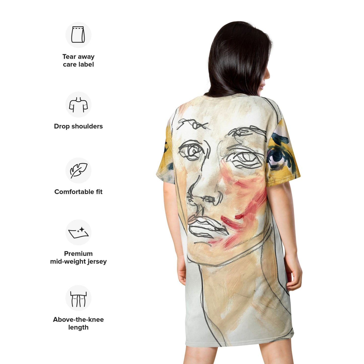 T-Shirt-Kleid