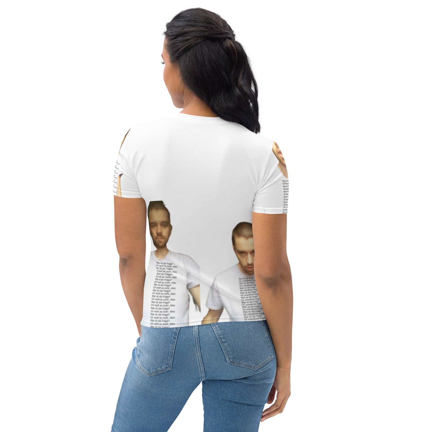 Damen-Allover-T-Shirt
