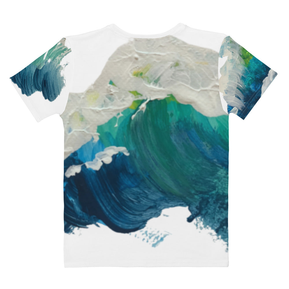 Damen-Allover-T-Shirt