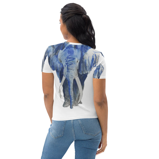 Damen-Allover-T-Shirt