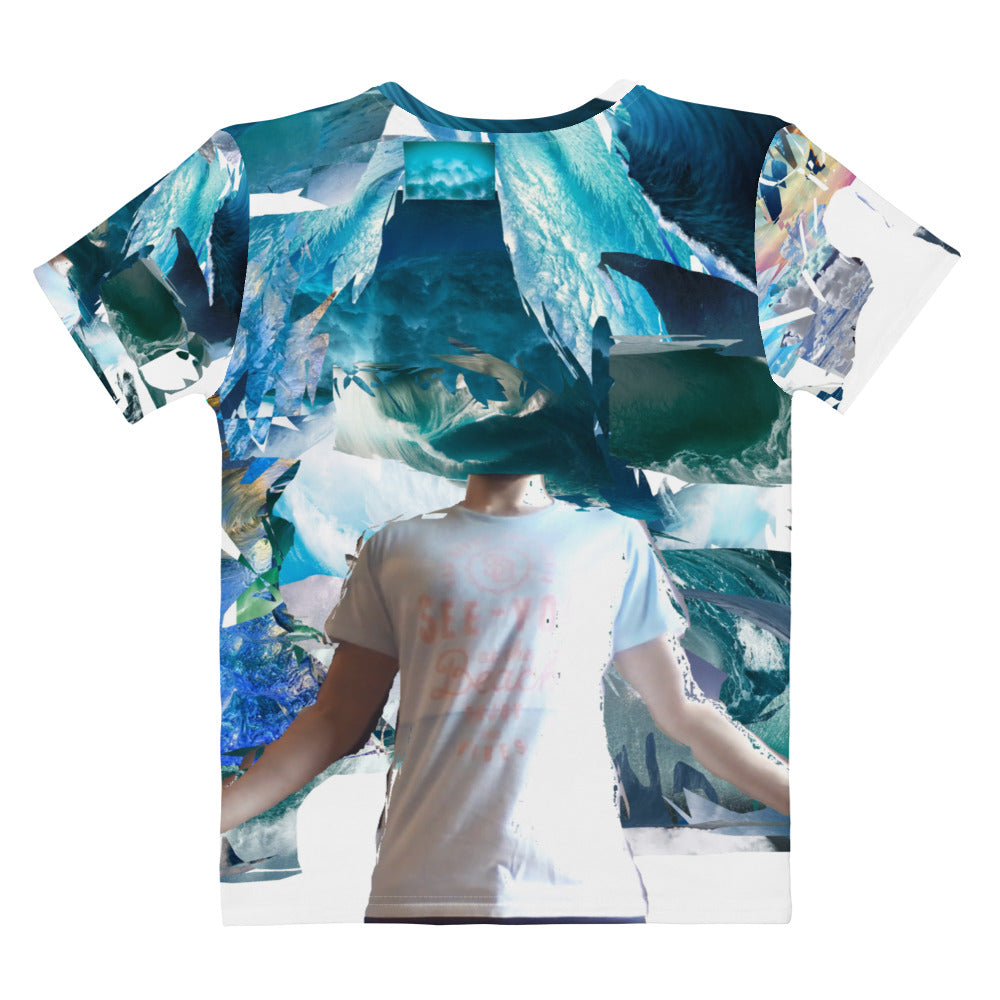 Damen-Allover-T-Shirt
