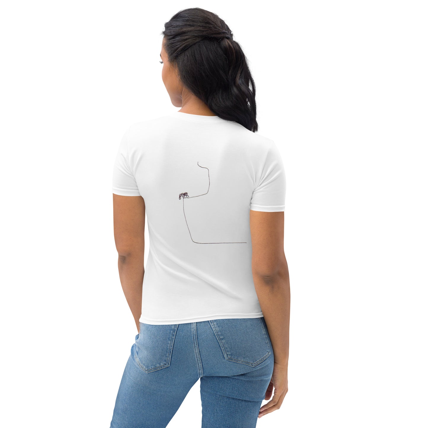 Damen-Allover-T-Shirt