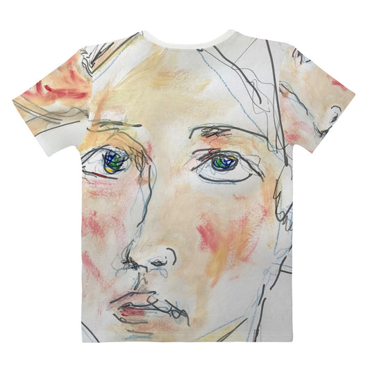 Damen-Allover-T-Shirt