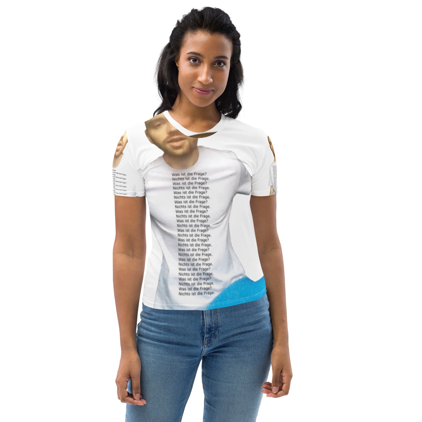 Damen-Allover-T-Shirt