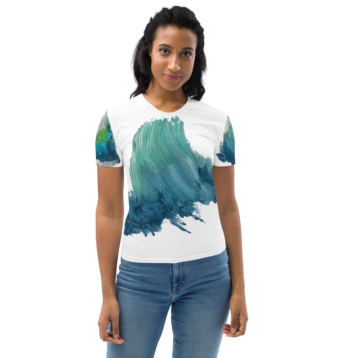 Damen-Allover-T-Shirt