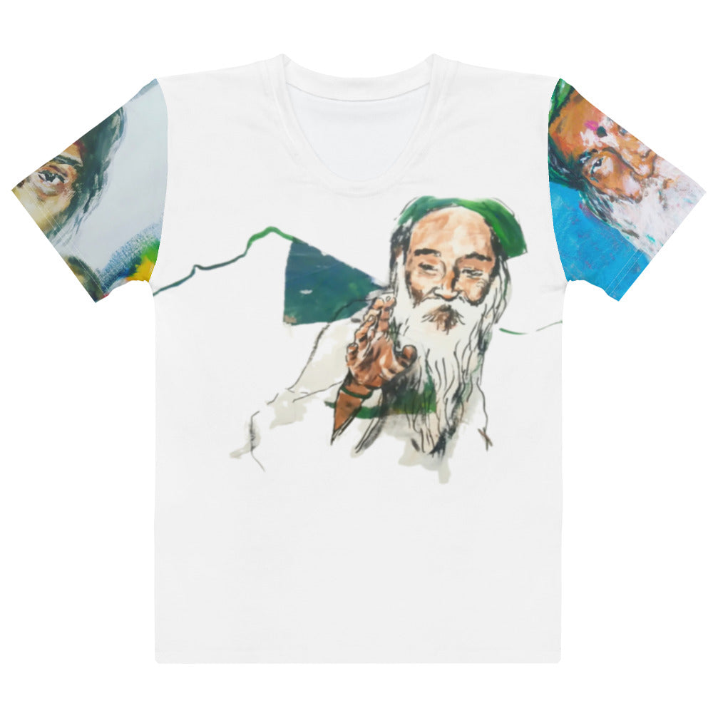 Damen-Allover-T-Shirt