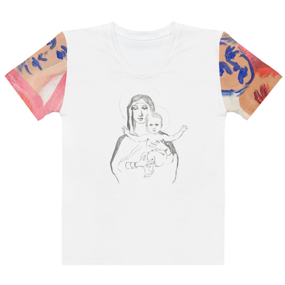Damen-Allover-T-Shirt