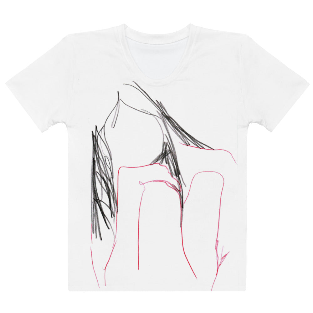 Damen-Allover-T-Shirt